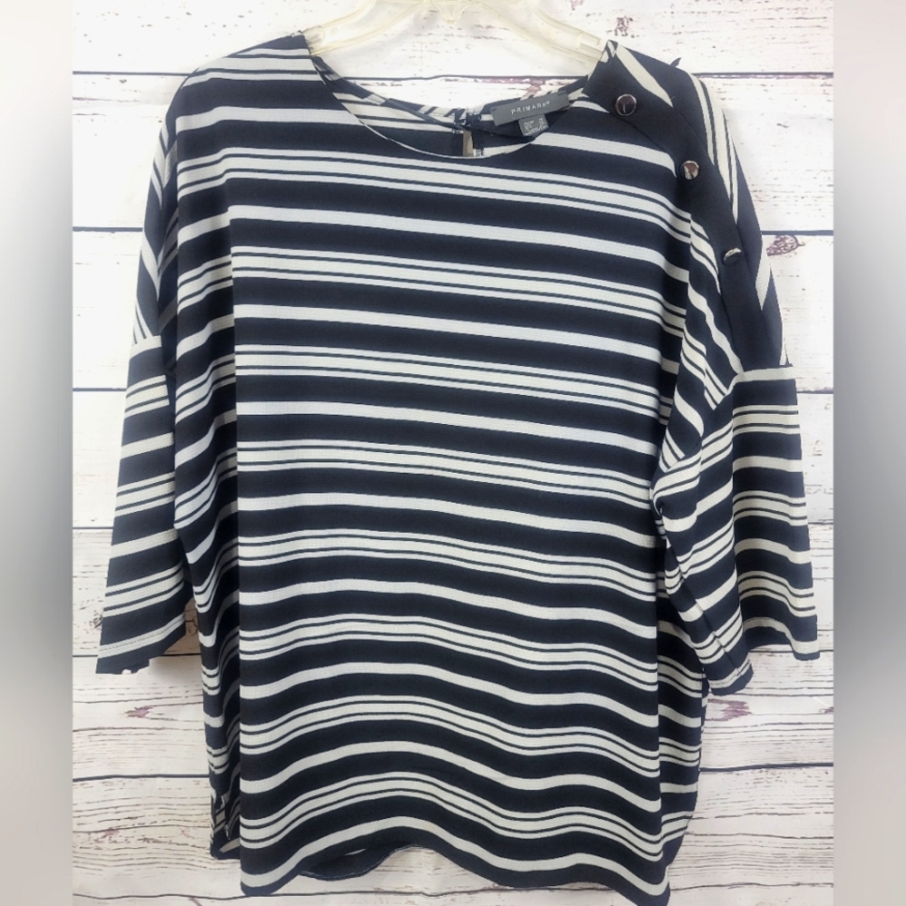 Primark striped blouse